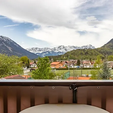 Alpenpanorama * Oberau (Garmisch-Partenkirchen)